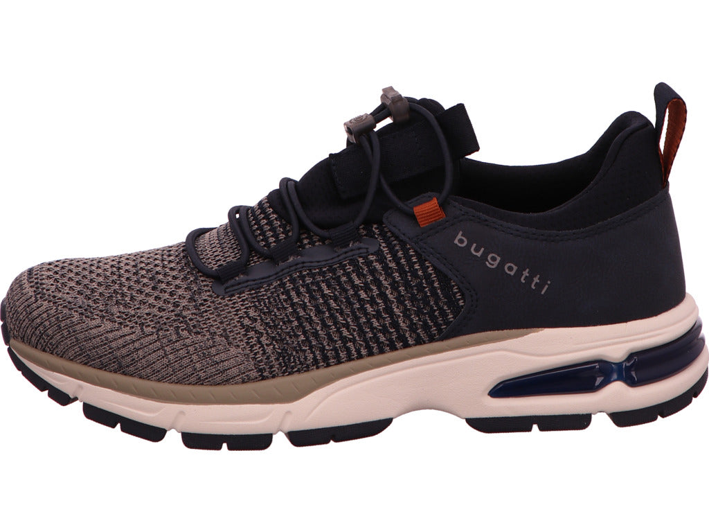 Bugatti Herren Sneaker  in blau-bunt-kombiniert