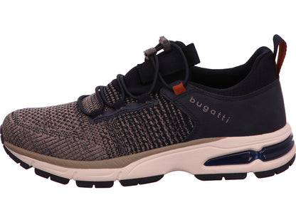 Bugatti Herren Sneaker  in blau-bunt-kombiniert