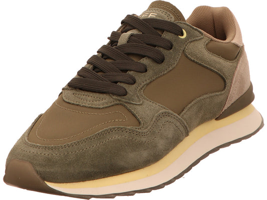 HOFF herensneakers City Berlin Man in een groen-multicolor combinatie