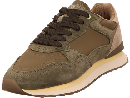 HOFF herensneakers City Berlin Man in een groen-multicolor combinatie