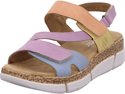 Rieker Damen Sandalette  in multicolour