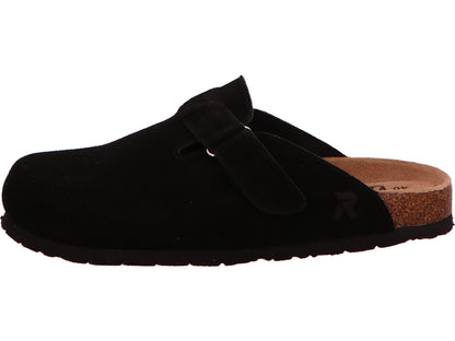Rieker Damen Clog / Töffler  in schwarz