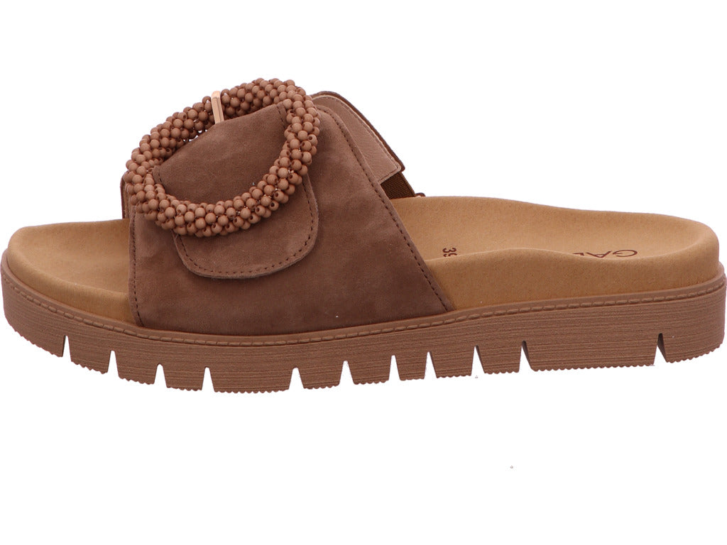 Gabor Damen Pantolette  in hellbraun