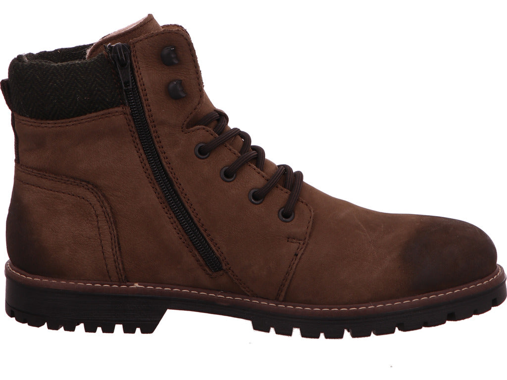 Rieker Herren Stiefel  in braun-bunt-kombiniert