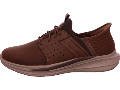 Skechers Herren Slipper Slade Zachary in hellbraun