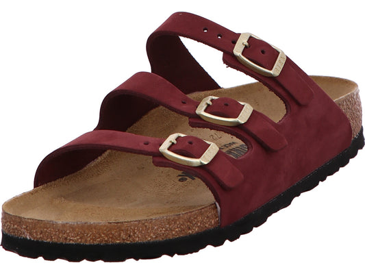 Birkenstock Damen Pantolette Arizona in rot