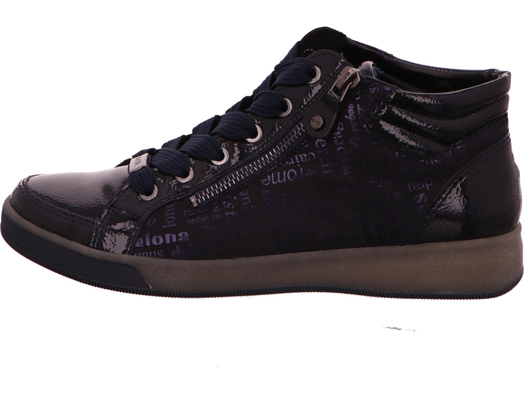 Ara Damen Stiefel Om-St-High-Soft in dunkelblau