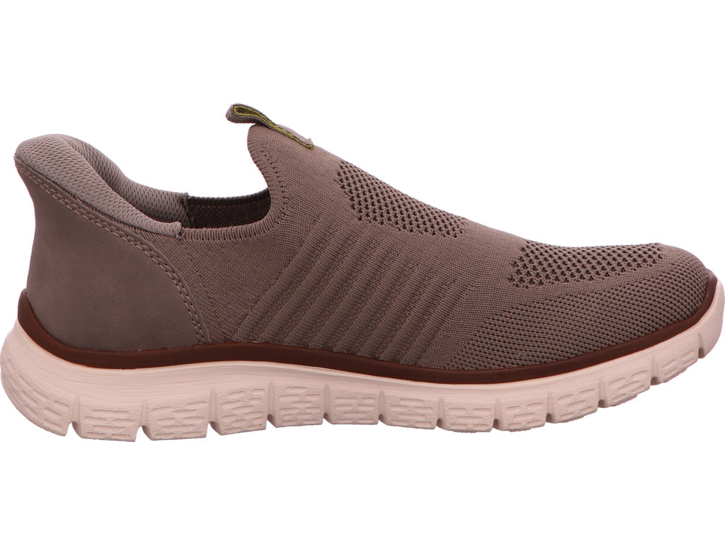 Rieker Herren Slipper  in beige-bunt-kombiniert