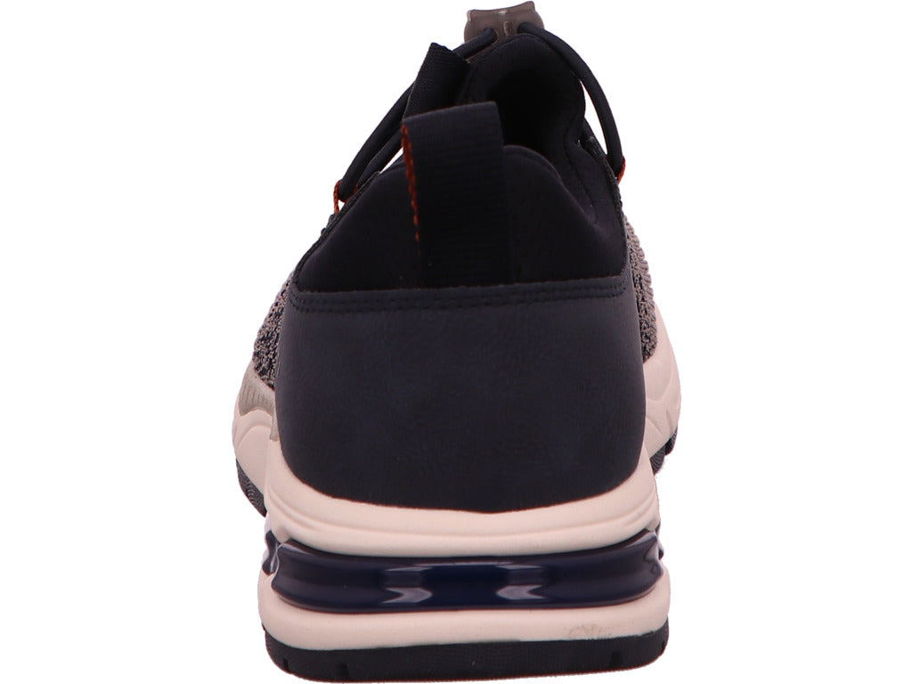 Bugatti Herren Sneaker  in blau-bunt-kombiniert