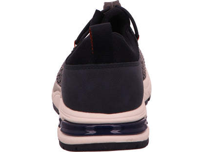 Bugatti Herren Sneaker  in blau-bunt-kombiniert