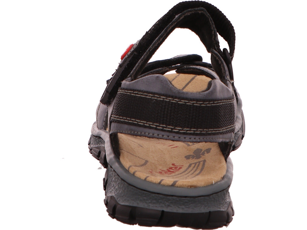 Rieker Damen Sandalette  in dunkelblau