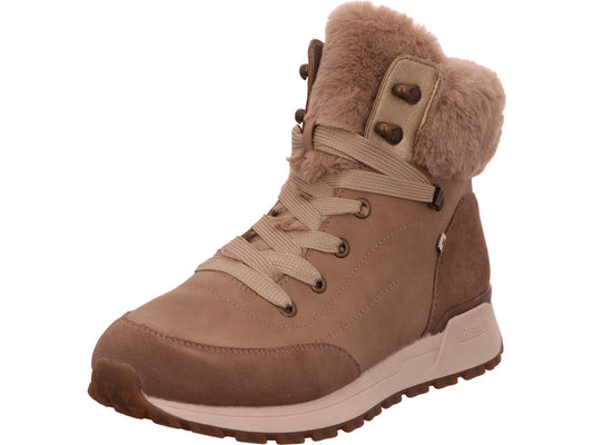 Rieker Damen Stiefel  in beige-kombiniert