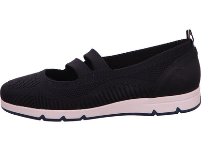 Rieker Damen Sneaker  in blau-kombiniert