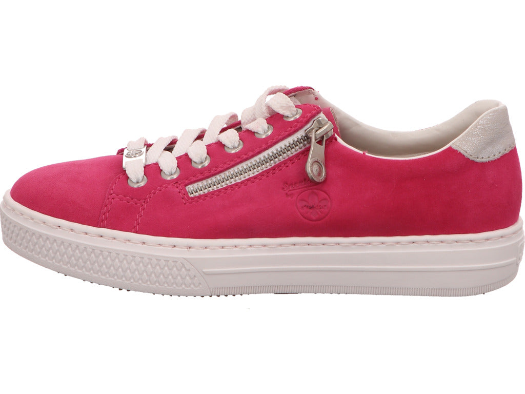 Rieker damessneakers in fuchsia