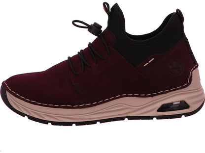 Rieker Damen Sneaker  in dunkelrot