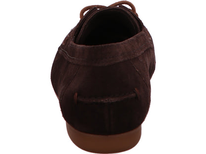 Paul Green Damen Schnürschuh  in dunkelbraun