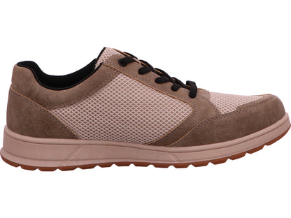 Bugatti Herren Sneaker  in beige-bunt-kombiniert