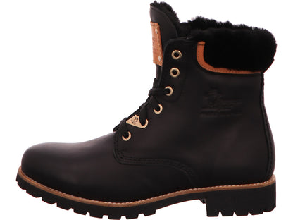 Panama Jack Damen Stiefel Panama 03 Igloo Trav B2 in schwarz