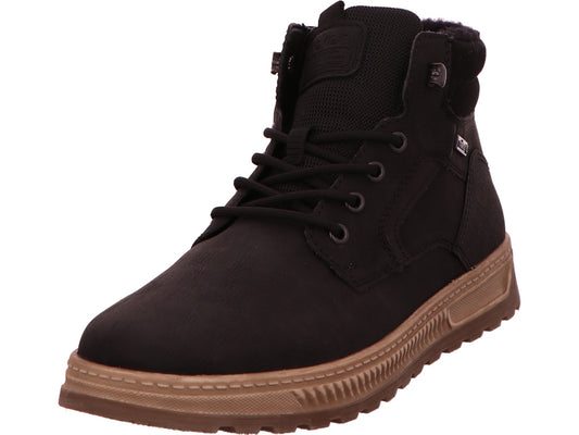 Rieker Herren Stiefel  in schwarz