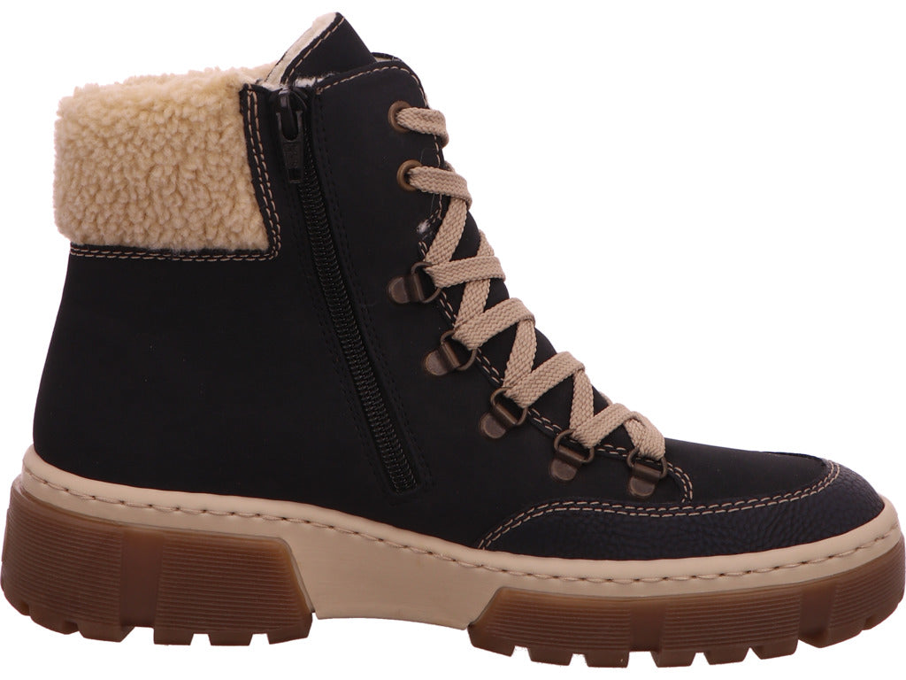 Rieker Damen Stiefel  in dunkelblau