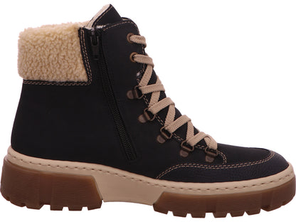 Rieker Damen Stiefel  in dunkelblau