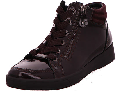 Ara Damen Stiefel Om-St-High-Soft in dunkelbraun