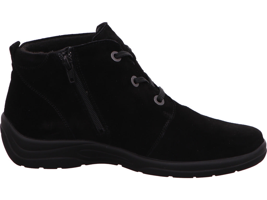 Waldläufer Damen Stiefel Hitomi in schwarz