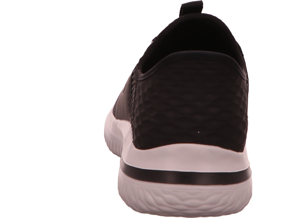 Skechers Herren Slipper Delson 3.0 - Lavell in schwarz