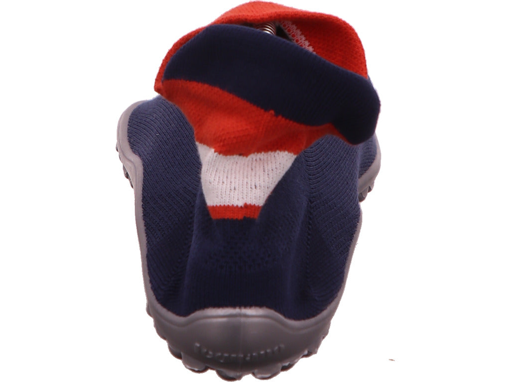 Leguano damessneakers in een blauw-multicolor combinatie