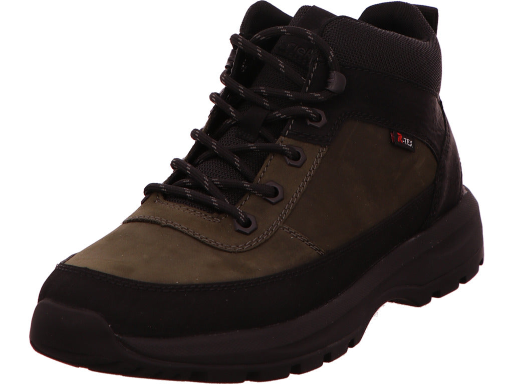 Rieker Herren Stiefel  in schwarz-bunt-kombiniert