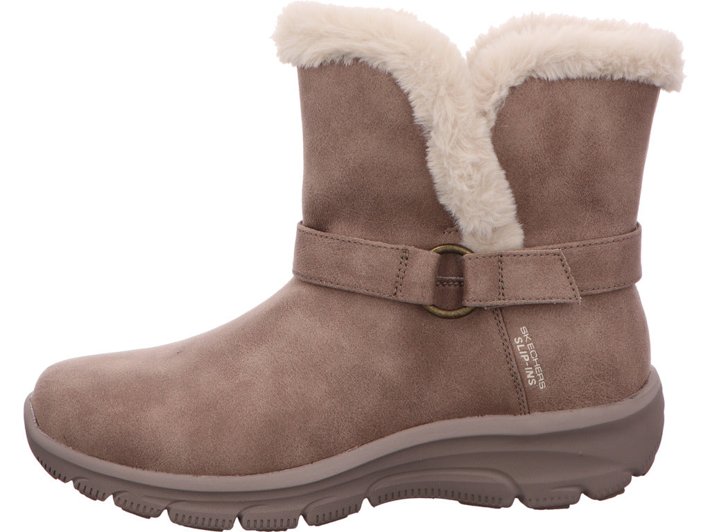 Skechers Damen Stiefel Skechers Slip-Ins Relaxed Fit in taupe