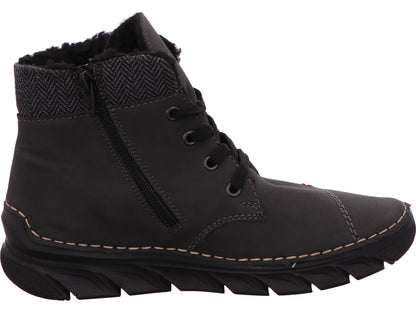 Rieker Damen Stiefel  in grau-kombiniert