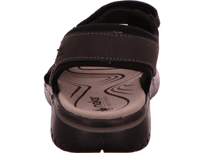 Rieker Herren Sandalette  in schwarz