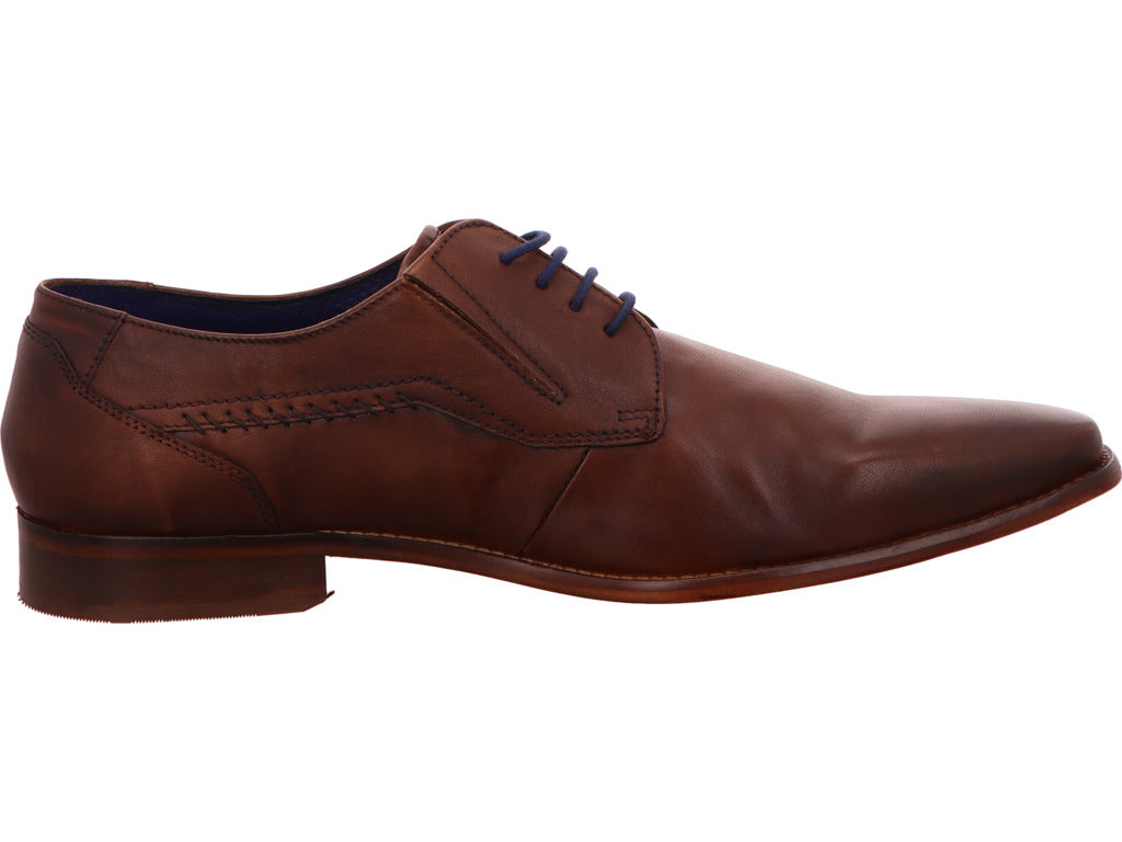 Bugatti Herren Schnürschuh Arturo in hellbraun