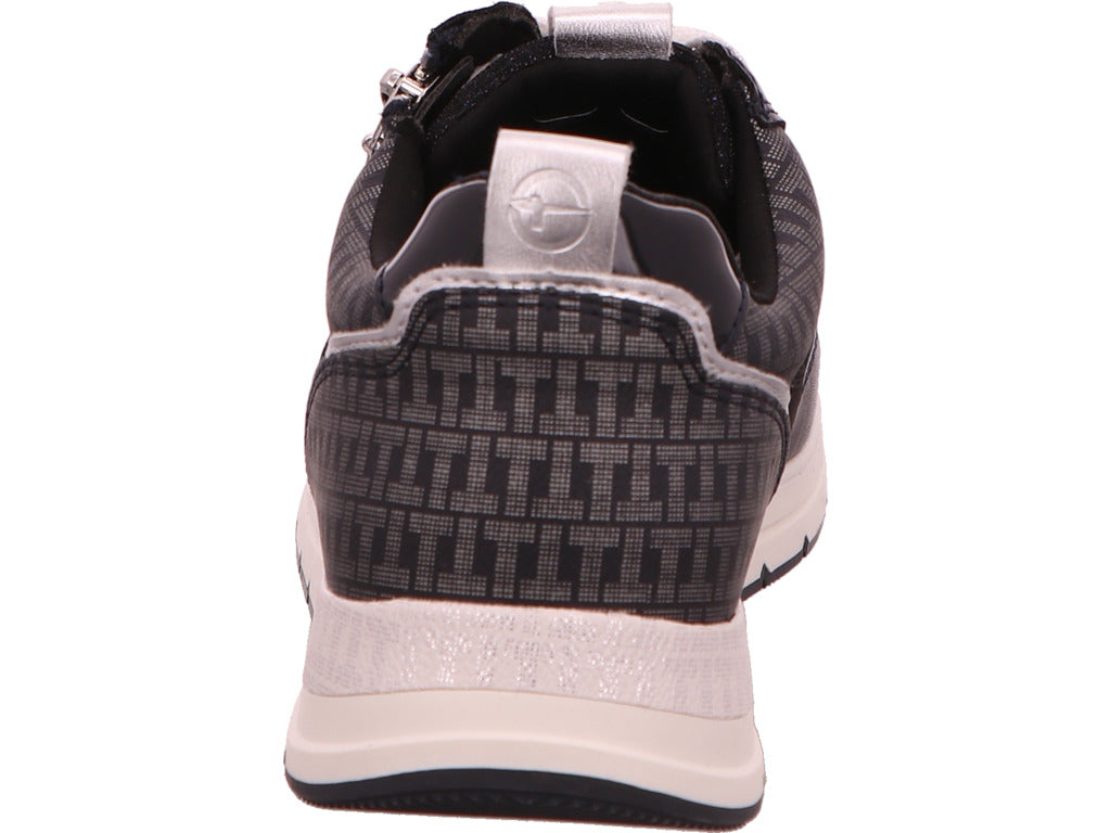 Tamaris Damen Sneaker  in blau-bunt-kombiniert