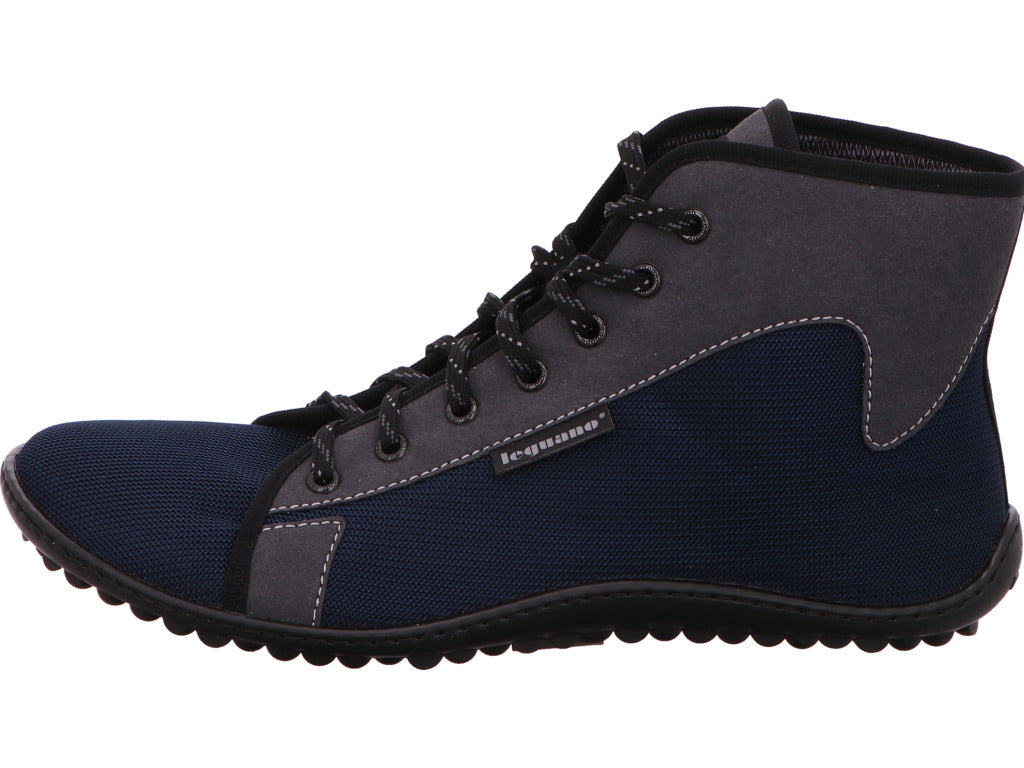 Leguano Herren Stiefel  in grau-bunt-kombiniert