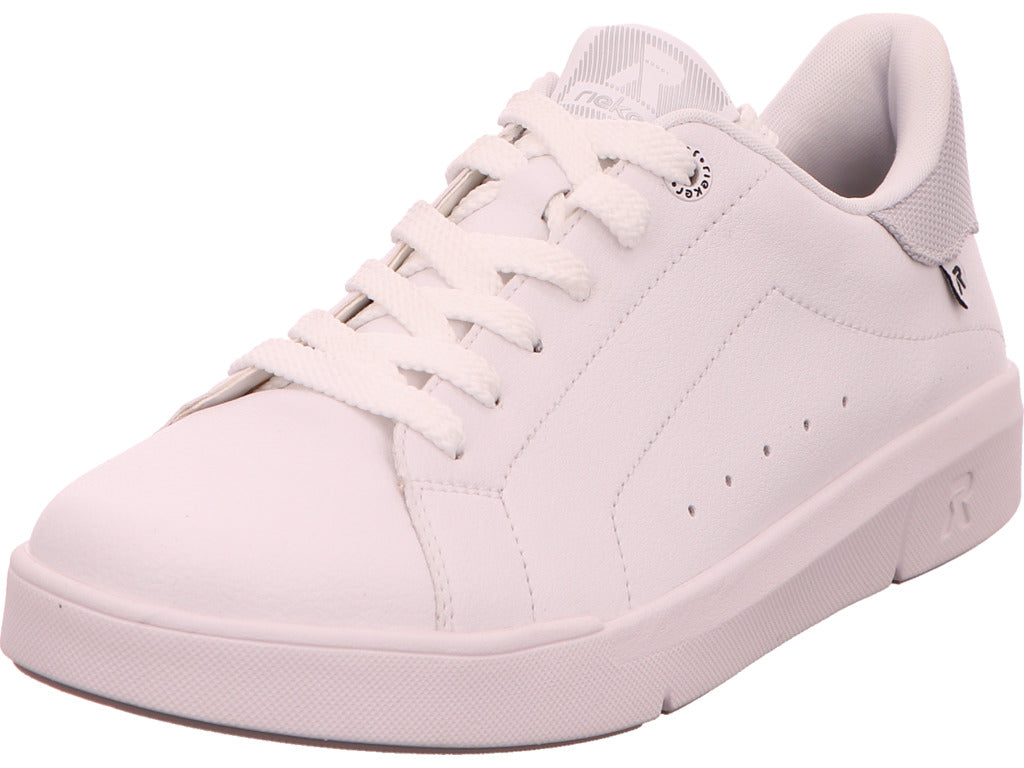 Rieker Damen Sneaker Evolution in weiß-bunt-kombiniert