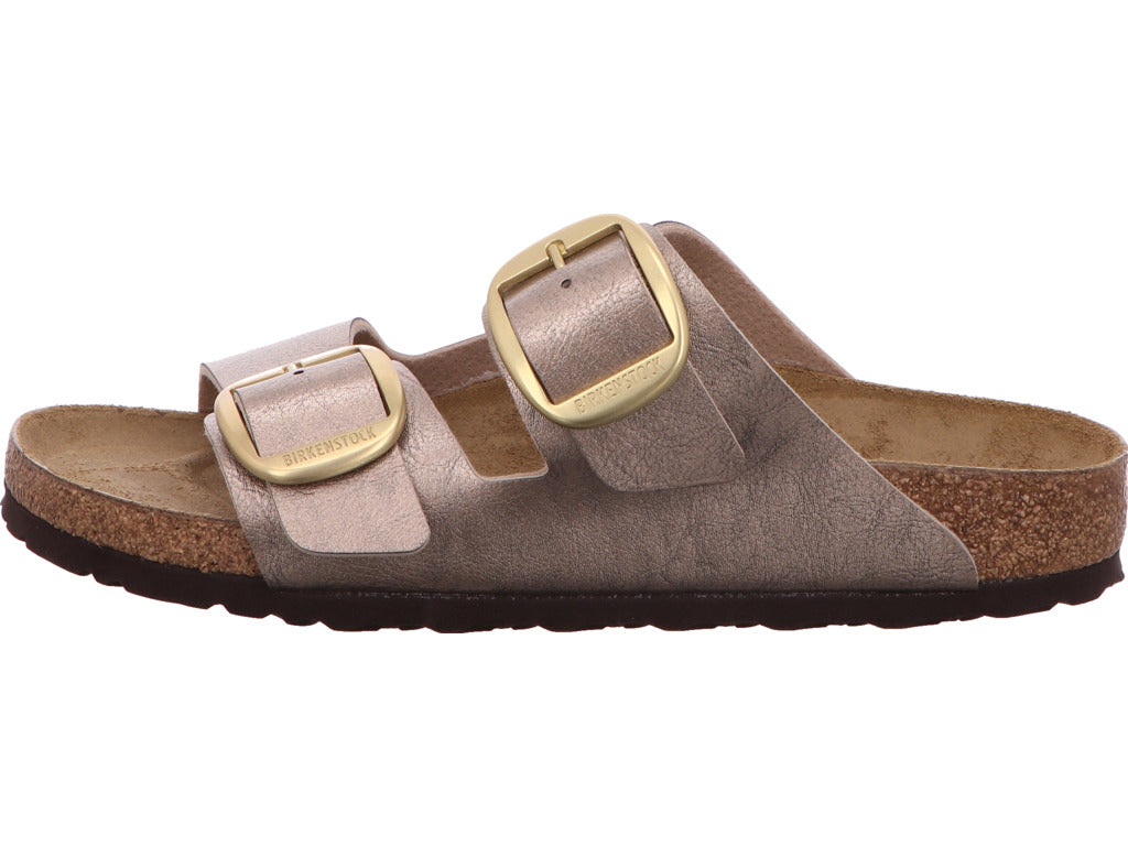 Birkenstock Arizona Big Buckle sandaal voor dames in taupe.