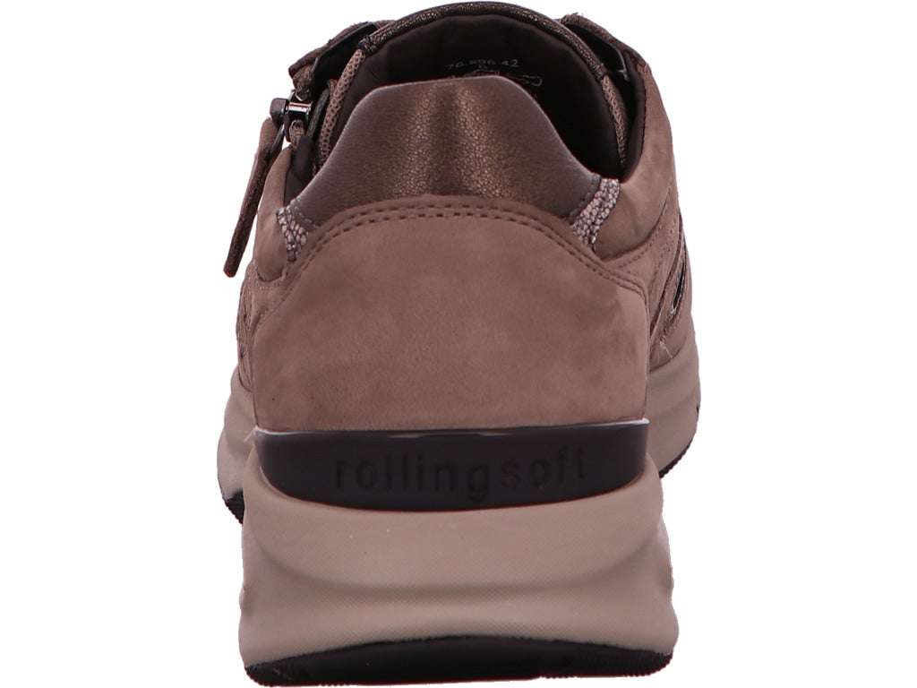Gabor Comfort damessneakers in beige combinatie