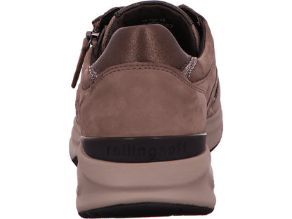 Gabor Comfort damessneakers in beige combinatie