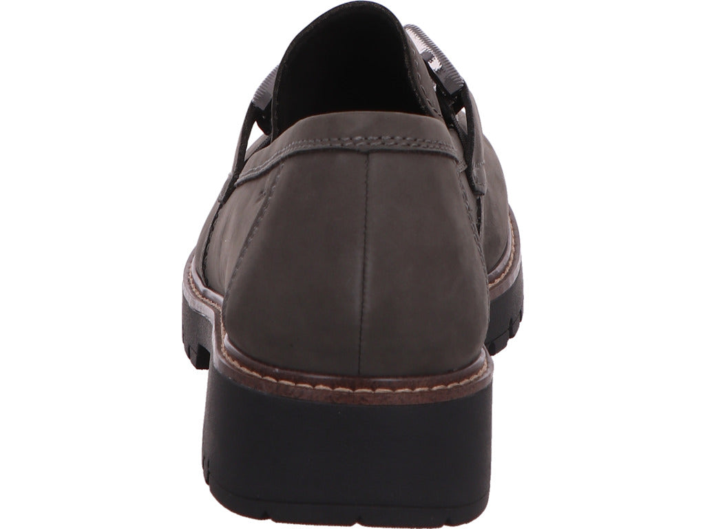 Tamaris Damen Slipper  in dunkelgrau