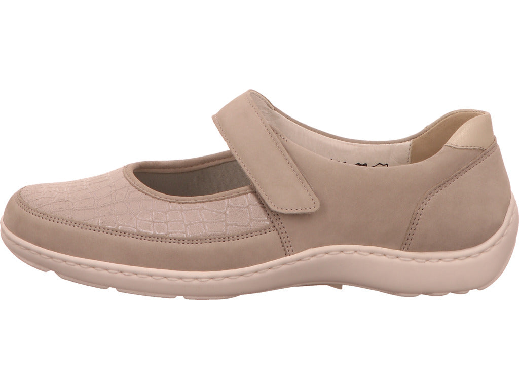 Waldläufer Damen Slipper Henni in hellgrau