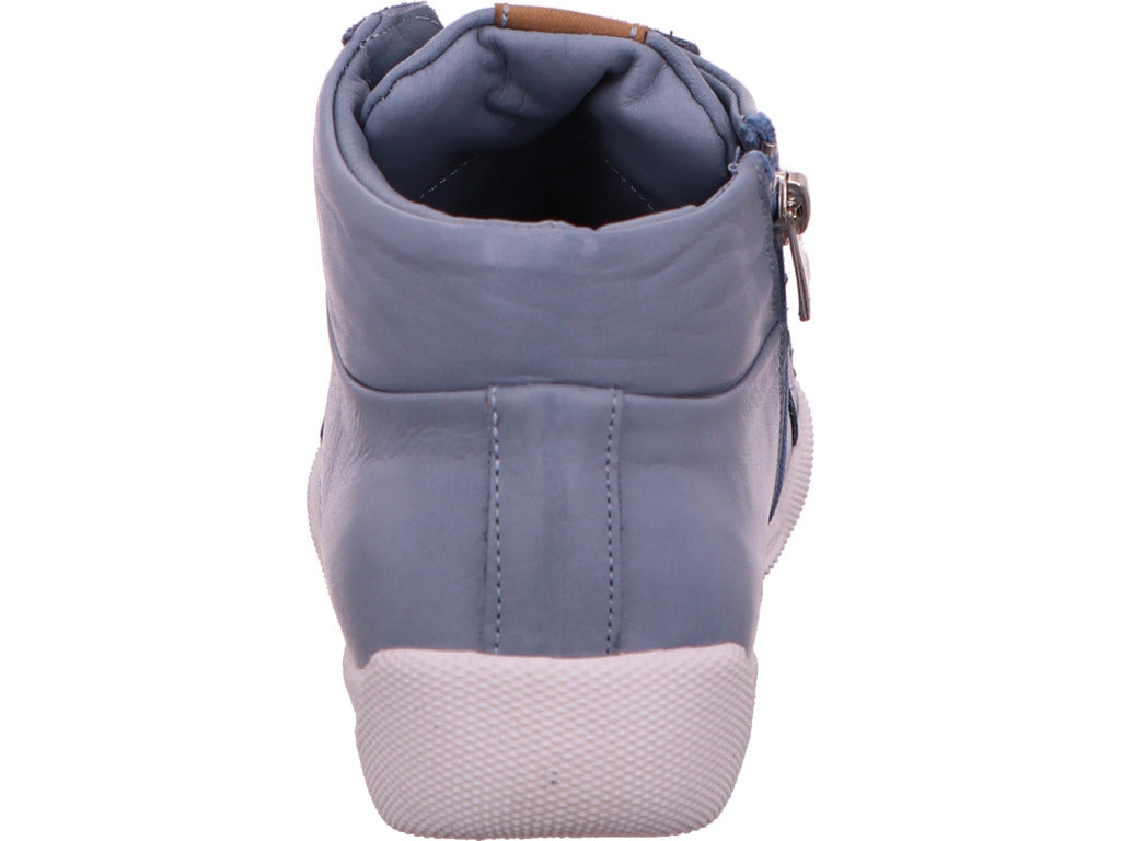 Andrea Conti Damen Stiefel  in blau-bunt-kombiniert