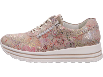 Waldläufer Damen Schnürschuh H-Lana in multicolour