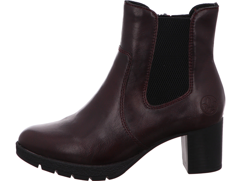 Rieker Damen Stiefel  in aubergine