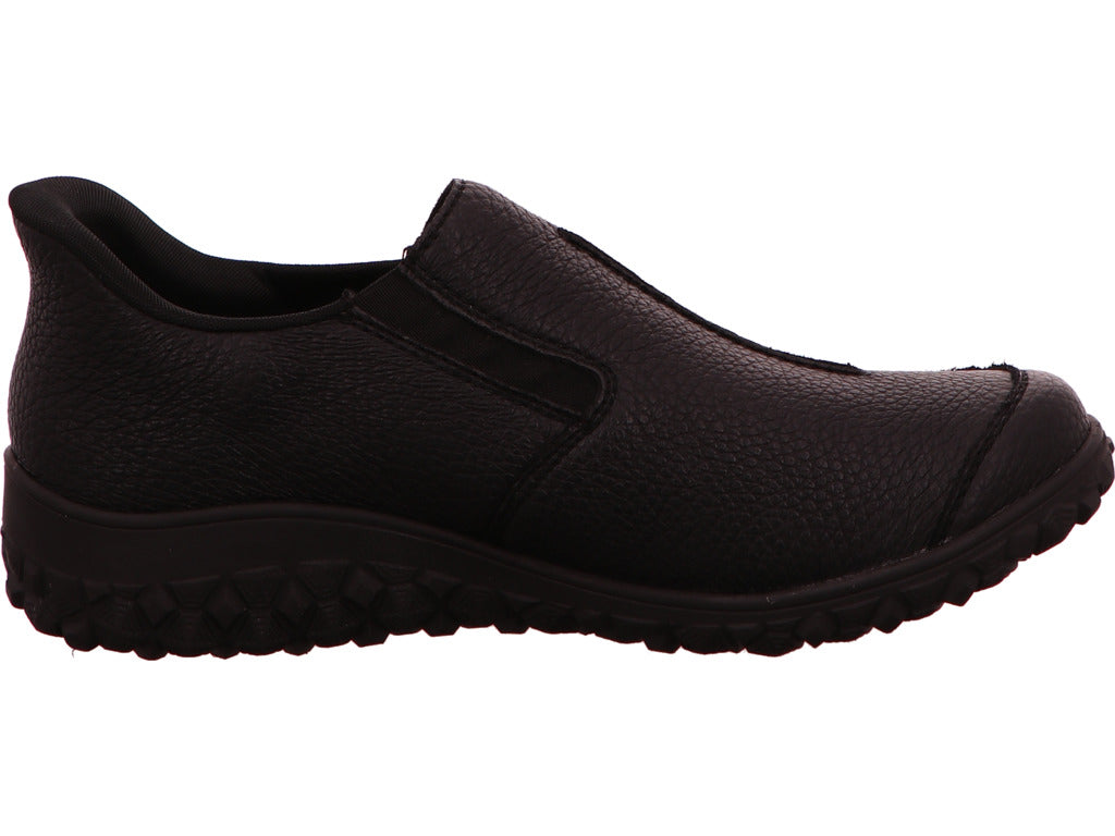 Rieker damesslippers in zwart