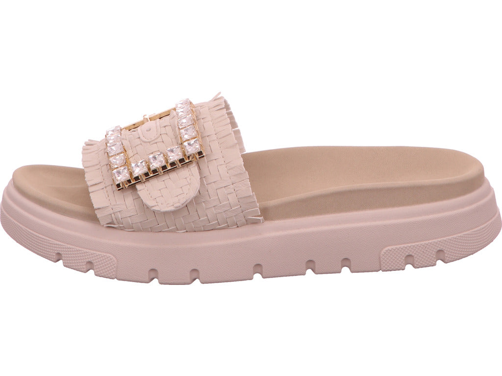 Bagatt Damen Pantolette Dalia Evo in hellbeige