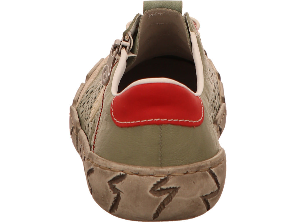 Rieker Damen Sneaker  in grün-bunt-kombiniert