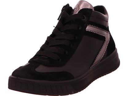 Ara Damen Stiefel Rom 2.0 in schwarz-bunt-kombiniert