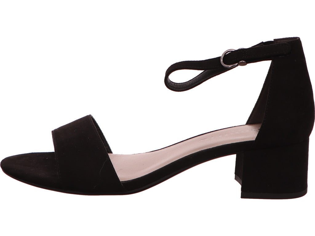 Tamaris Damen Sandalette  in schwarz